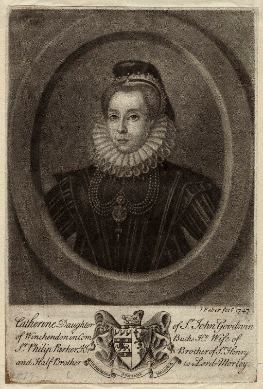 Catherine (née goodwin), lady parker npg d28115