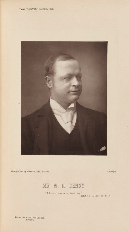 William henry denny (william henry dugmore) npg ax28829