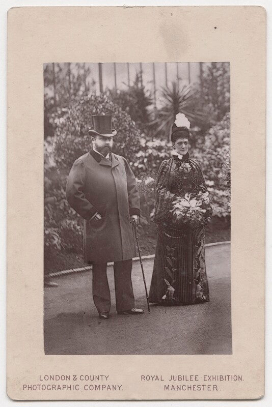 King edward vii; queen alexandra npg x197437
