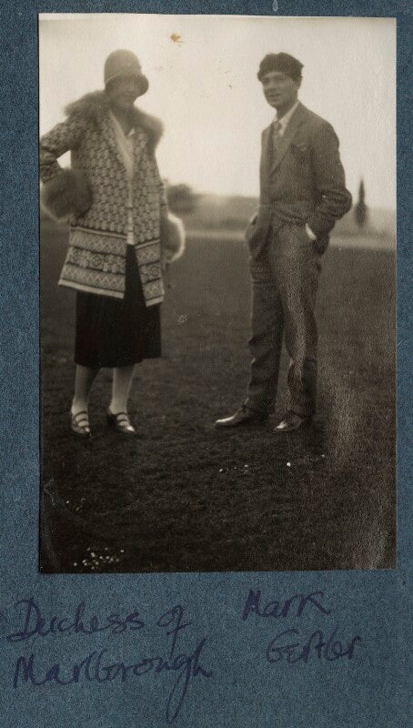 Gladys marie spencer churchill (née deacon), duchess of marlborough; mark gertler npg ax142527