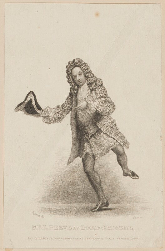 John reeve as lord grizzle npg d38559