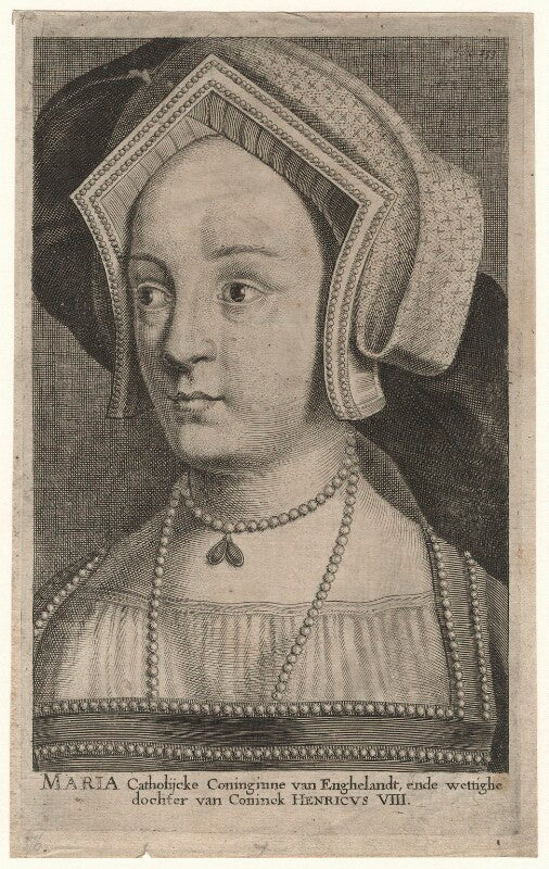 Queen mary i when princess mary npg d17826