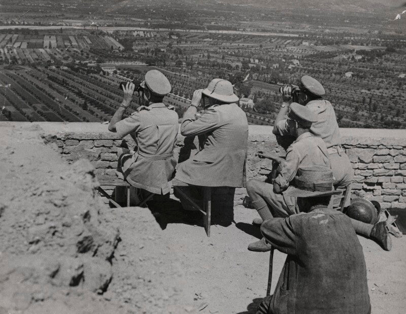 Winston churchill; harold rupert leofric george alexander, 1st earl alexander of tunis npg x199245