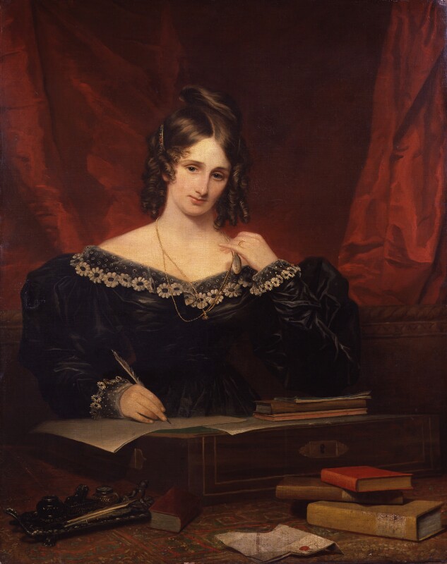 Unknown woman, formerly known as mary shelley npg 1719
