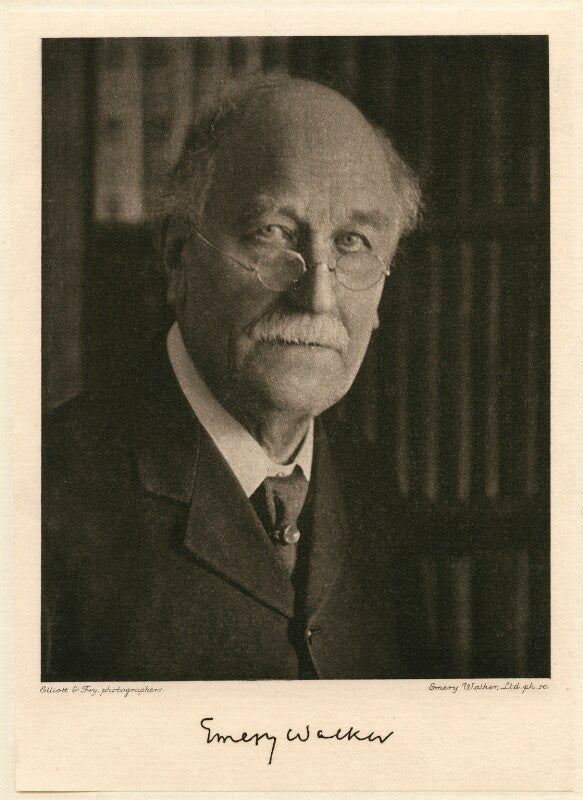 Sir emery walker npg x27215