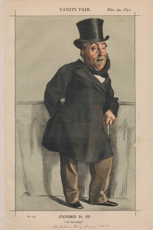 Sir william henry gregory ('statesmen no. 102.') npg d43516