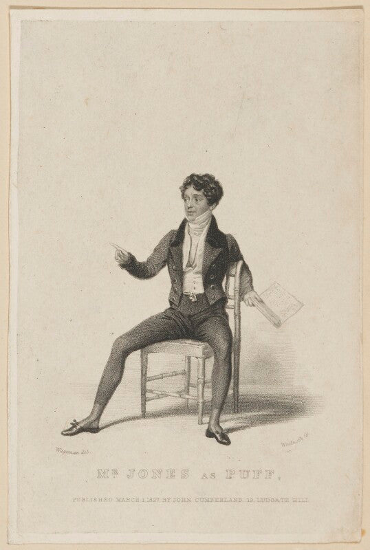 Richard jones as puff npg d38564
