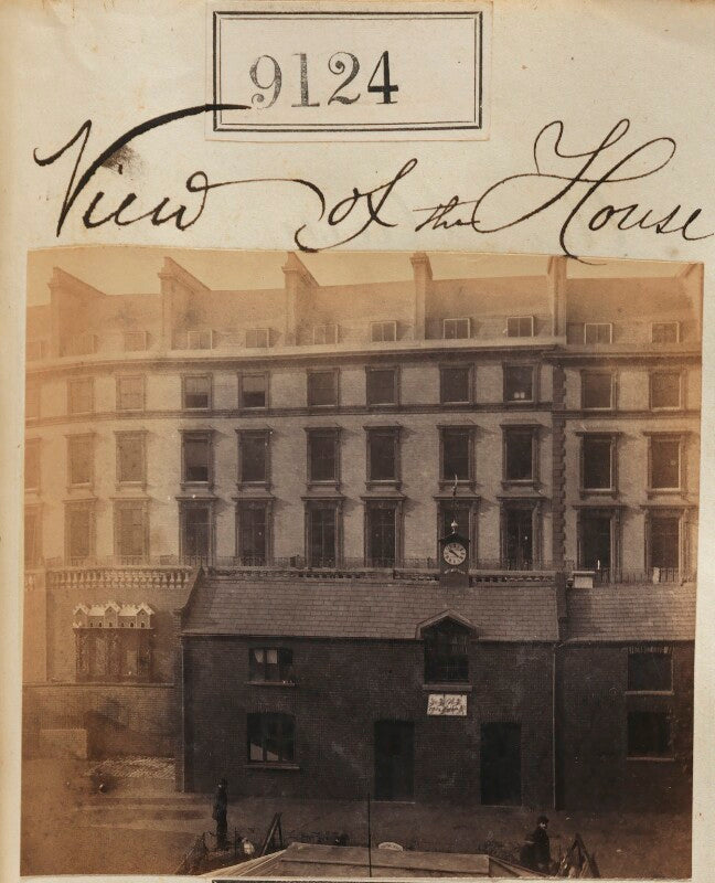View of camille silvy's photographic studio, 38 porchester terrace npg ax58946