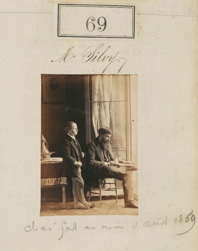 Camille silvy with a boy npg ax50057