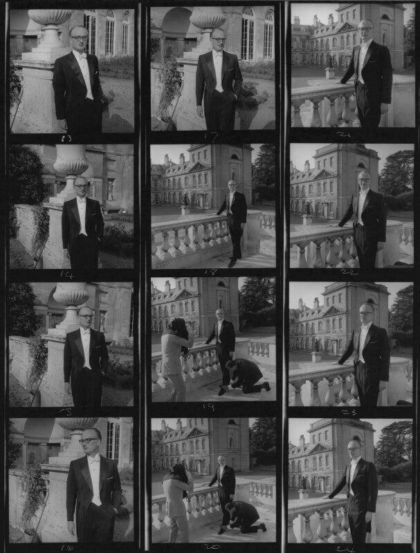 John robert russell, 13th duke of bedford and two unknown men npg x195137