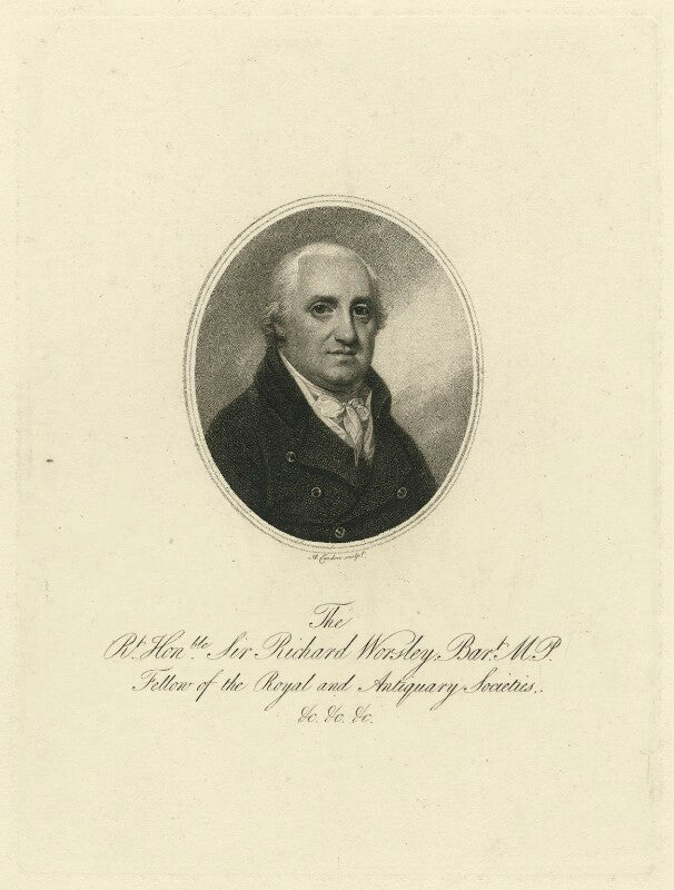 Sir richard worsley, 7th bt npg d36302