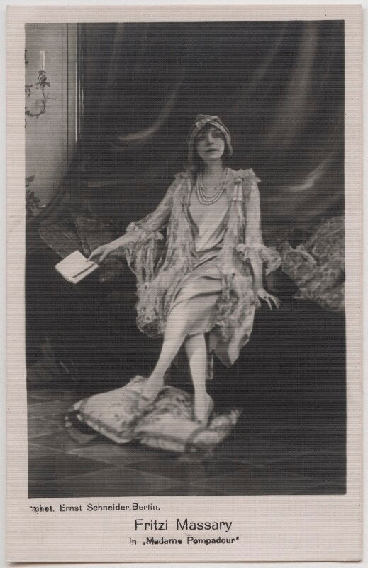 Fritzi massary in 'madame pompadour' npg x138945