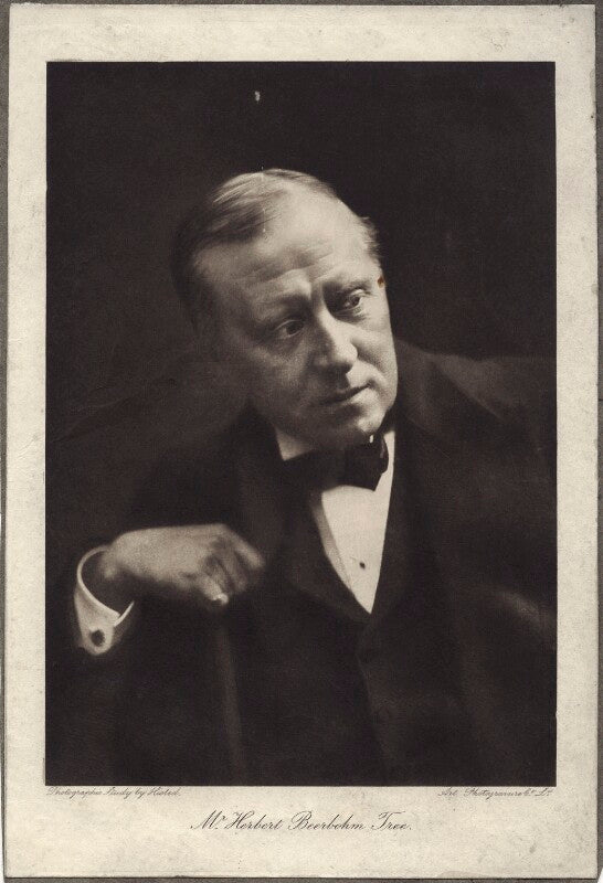 Sir herbert beerbohm tree npg x27036