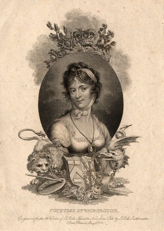 Henrietta frances ('harriet') ponsonby (née spencer), countess of bessborough npg d13717