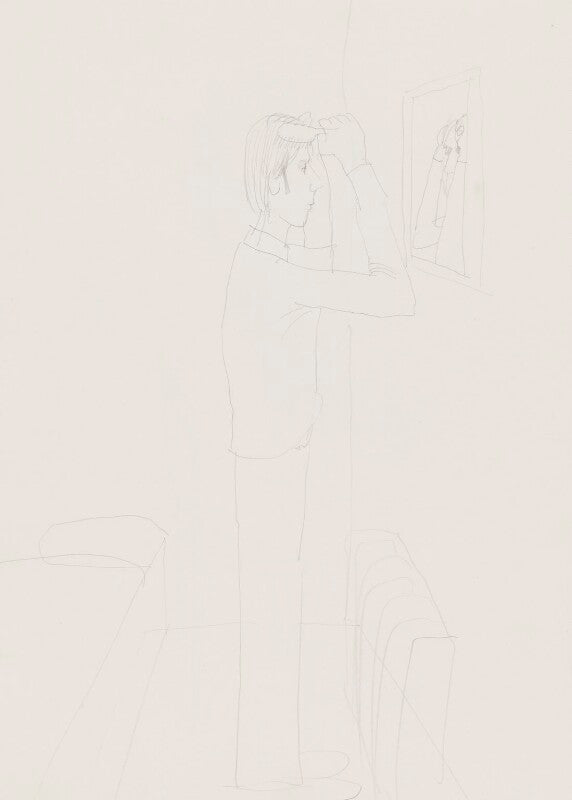 Stuart pearson wright: study for film installation ('moment in a man's day') npg 6745(8)