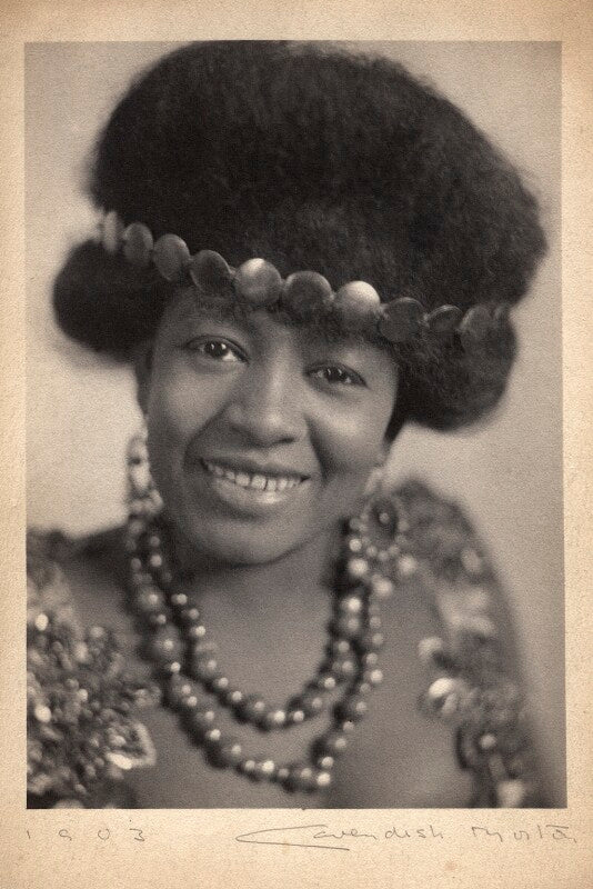 Mattie edwards in 'in dahomey' npg x46663