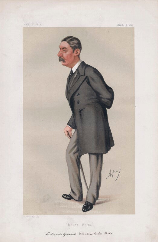 Baker pasha (valentine baker) ('men of the day. no. 173.') npg d43839