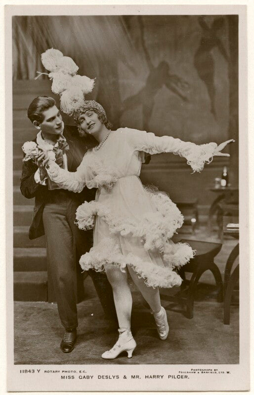 Harry pilcer and gaby deslys in 'the rajah's ruby' npg ax160277