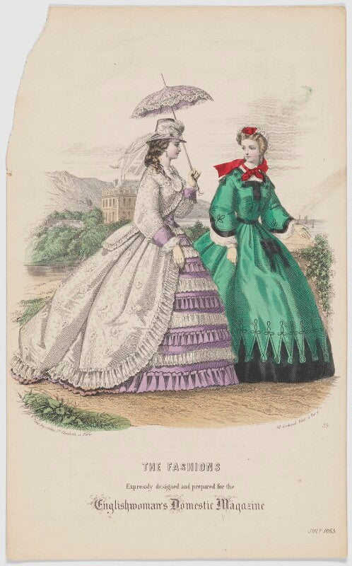 'the fashions', july 1863 npg d48005