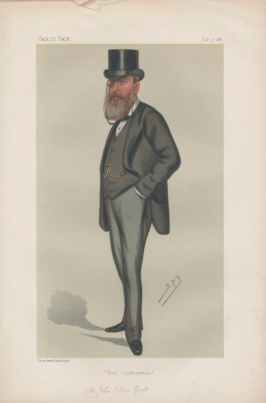 Sir john eldon gorst ('statesmen. no. 333.') npg d43970