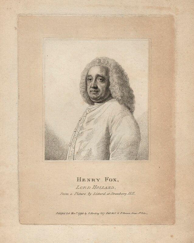 Henry fox, 1st baron holland npg d3262