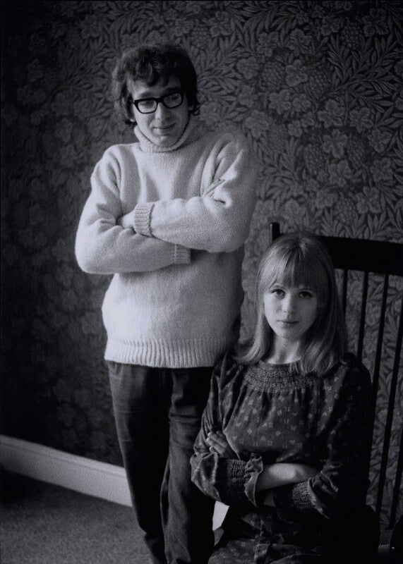 Chris o'dell; marianne faithfull npg x137066