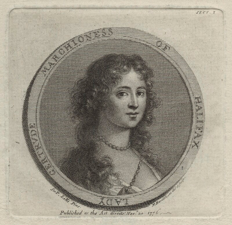 Gertrude savile (née pierrepont), marchioness of halifax npg d31319