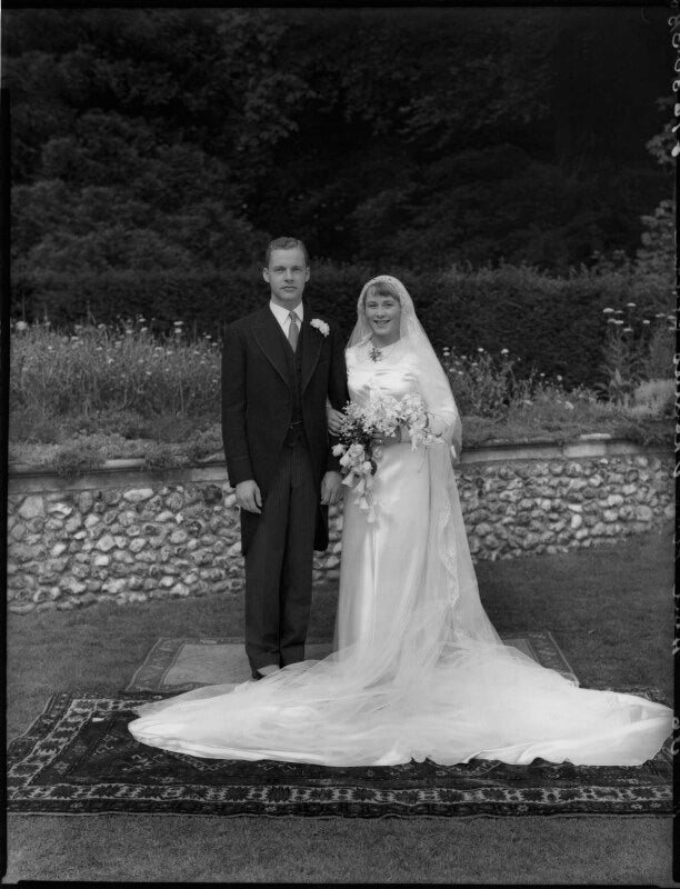 Hon. anna vavasseur clark (née fisher); thomas williams clark npg x158310