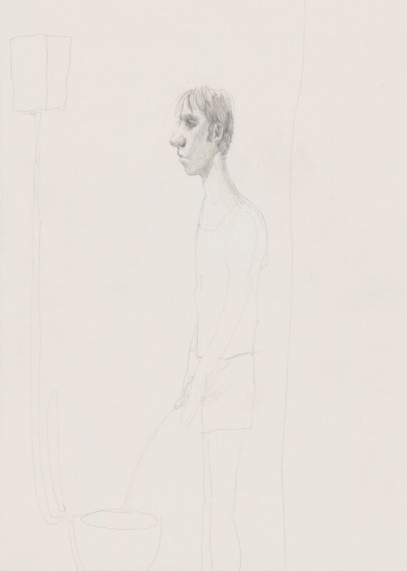 Stuart pearson wright: study for film installation ('moment in a man's day') npg 6745(2)