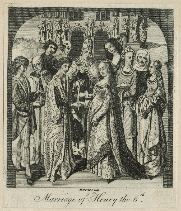 The marriage of king henry vi to margaret of anjou npg d23764
