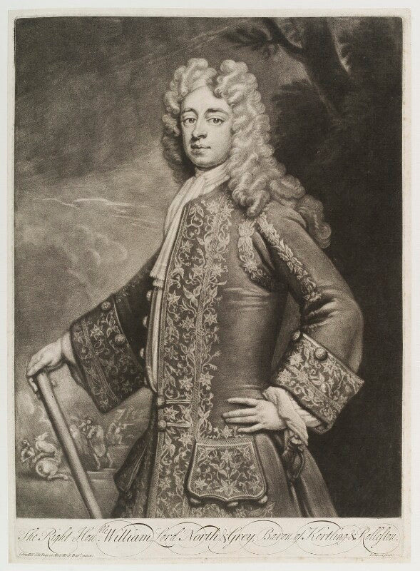 William north, 6th baron north npg d20013