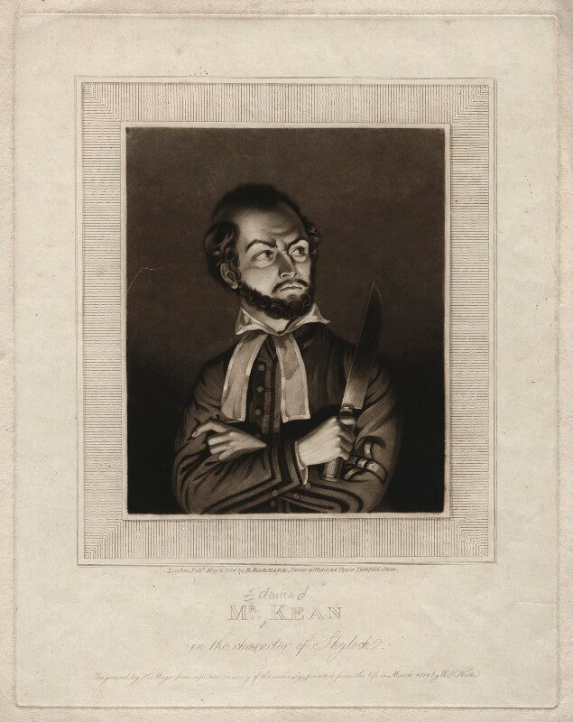 Edmund kean as shylock npg d3451