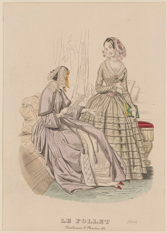 Toilettes d'interieur, december 1842 npg d47907
