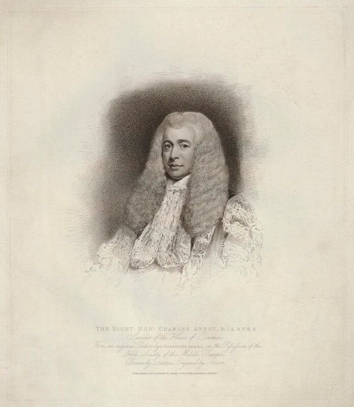 Charles abbot, 1st baron colchester npg d34008
