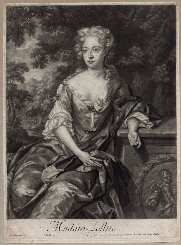 Lucy loftus (née brydges), viscountess lisburne npg d31032