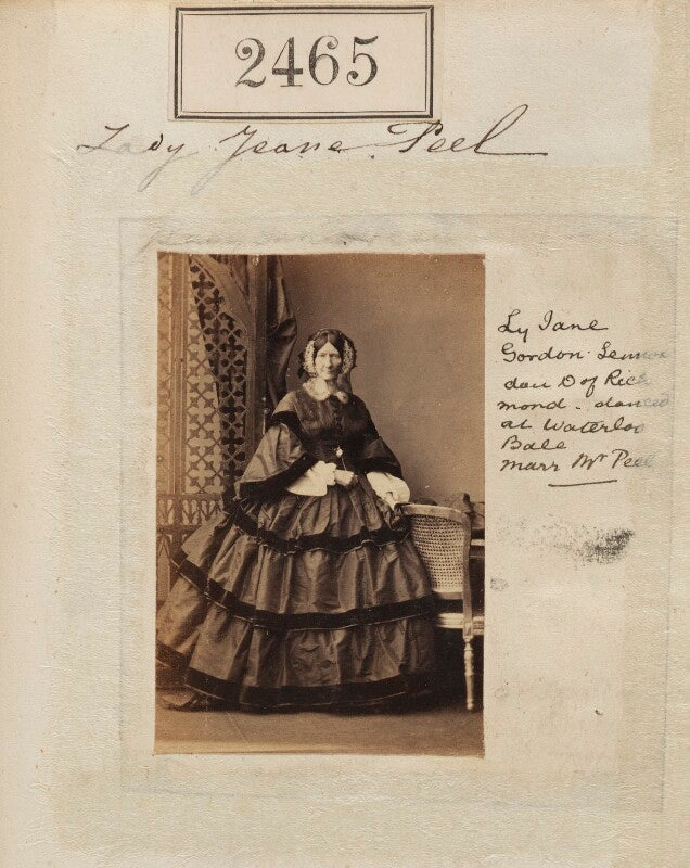 Lady jane peel (née lennox) npg ax51854