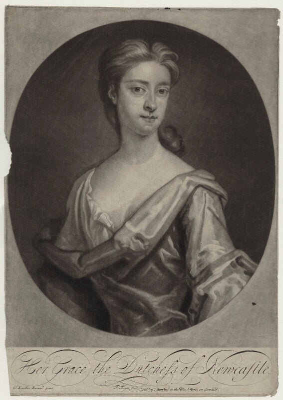 Henrietta pelham holles (née godolphin), duchess of newcastle npg d31314