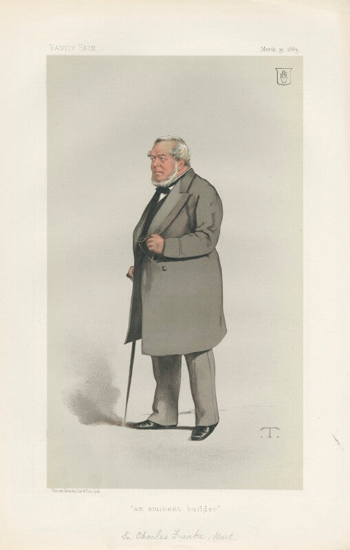 Sir charles james freake, 1st bt ('men of the day. no. 279.') npg d44114
