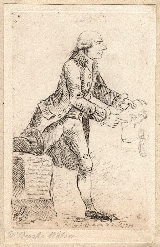 Sir brook watson, 1st bt npg d8787