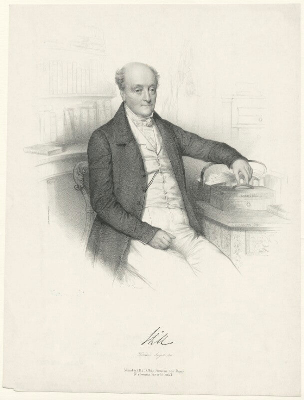 Rowland hill, 1st viscount hill npg d35825
