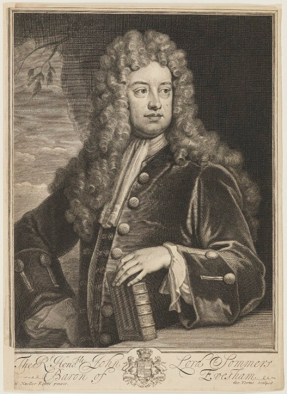 John somers, baron somers npg d18165