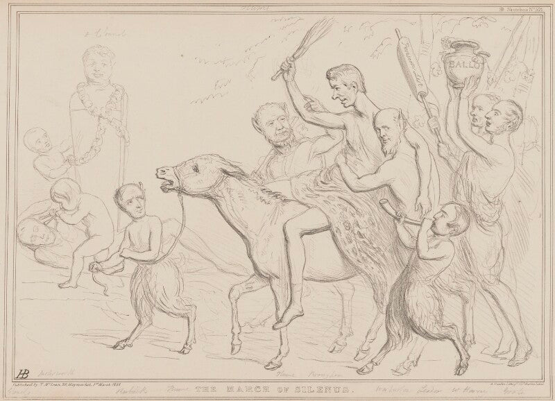 The march of silenus npg d41455