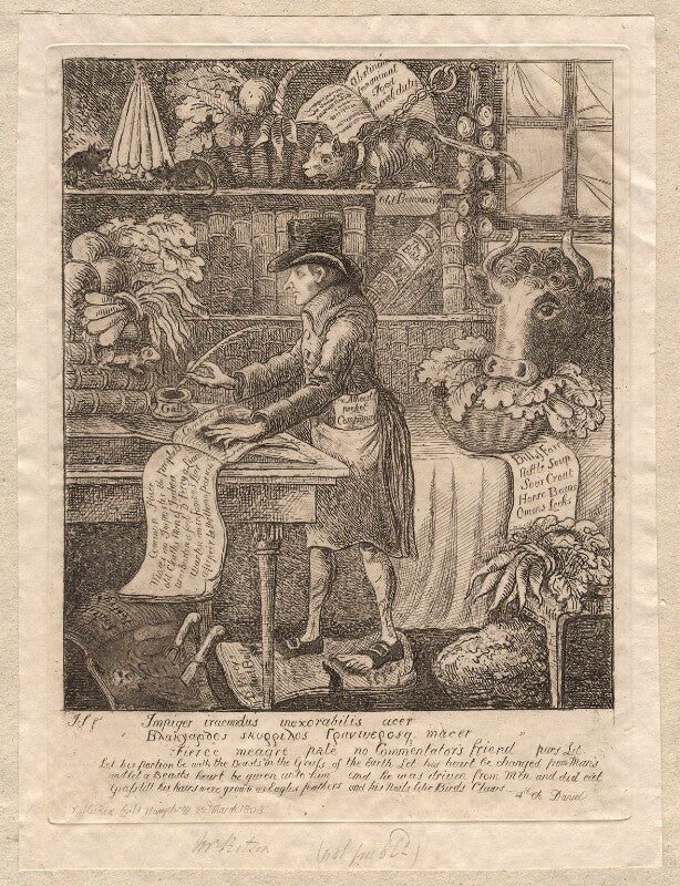 Joseph ritson ('impiger iracundus inexorabilis acer') npg d9623