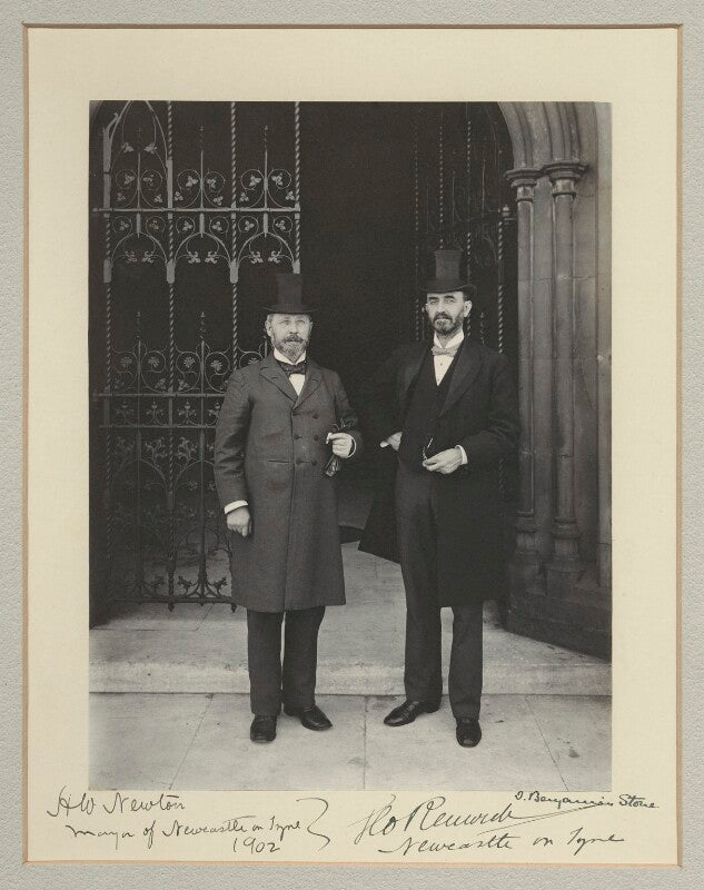 Sir henry william newton; sir george renwick, 1st bt npg x135301