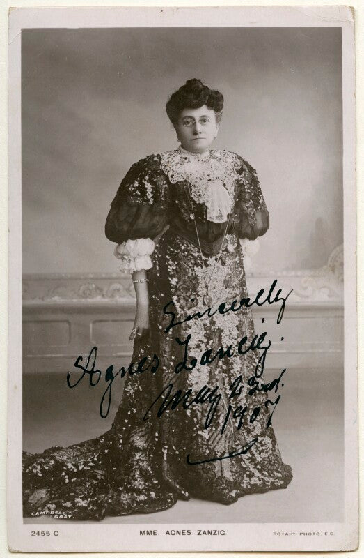 Agnes zancig (née claussen jörgensen) npg ax160437