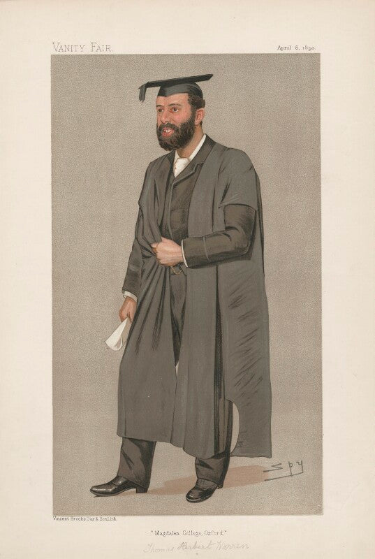 Sir thomas herbert warren ('men of the day. no. 561.') npg d44641