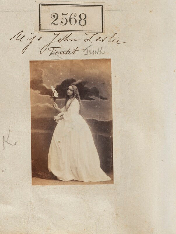 Miss john leslie as truth npg ax51957