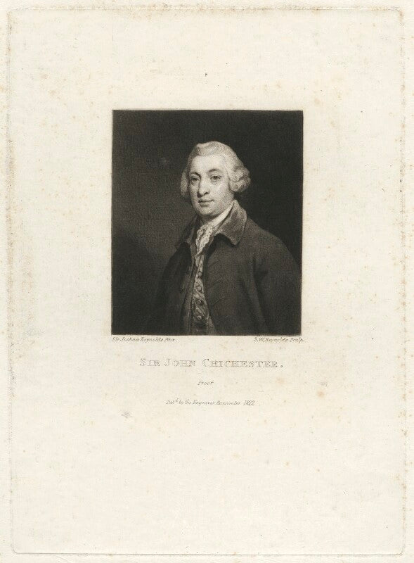 Sir john chichester, 5th bt npg d33184