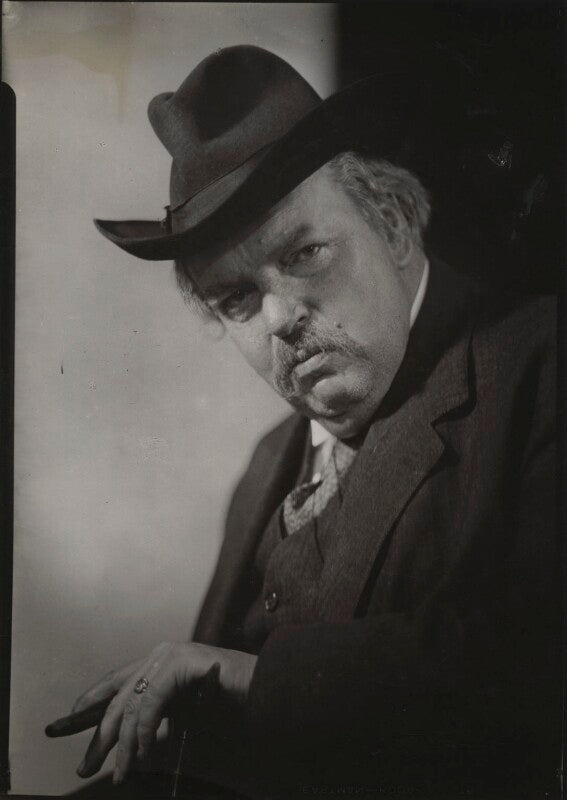 G.k. chesterton npg x1788