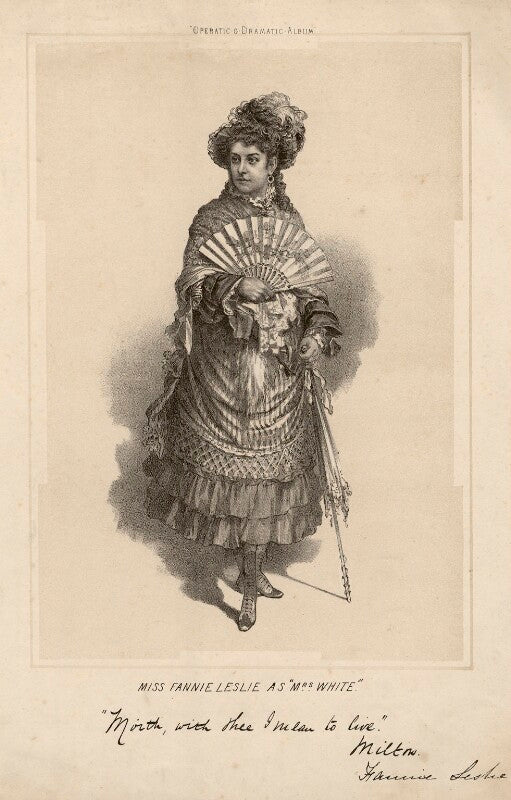 Fannie leslie as mrs white npg d8682